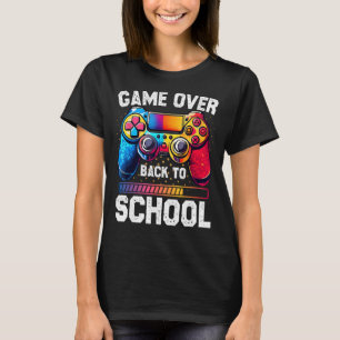 Colourful Game Over Back To School Video Game Kids T-Shirt