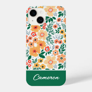 Colourful Garden Bouquet Pattern iPhone 14 Case
