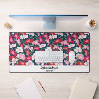 Colourful Garden Flowers Custom Text Cute Floral