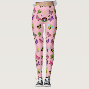 Colourful Garden Leggings