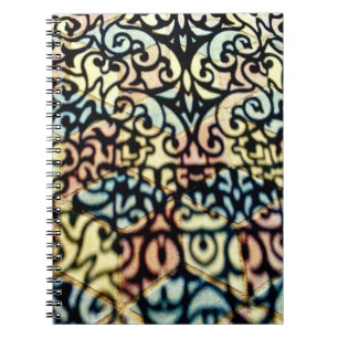Colourful Gate Shadows Notebook