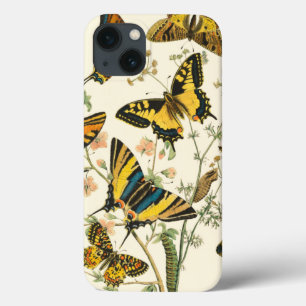Colourful Gathering of Butterflies and iPhone 13 Case