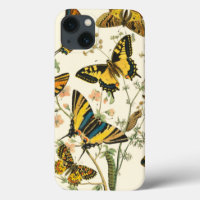 Colourful Gathering of Butterflies and