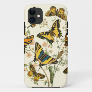 Colourful Gathering of Butterflies and iPhone 11 Case