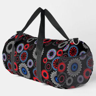 Colourful Gears Duffle Bag