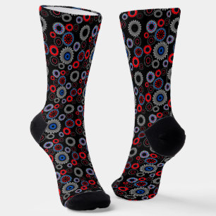 Colourful Gears Socks