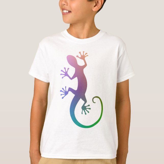 Colourful Gecko T-Shirt (Front)