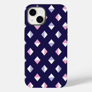 Colourful Gem Seamless Pattern iPhone 14 Case