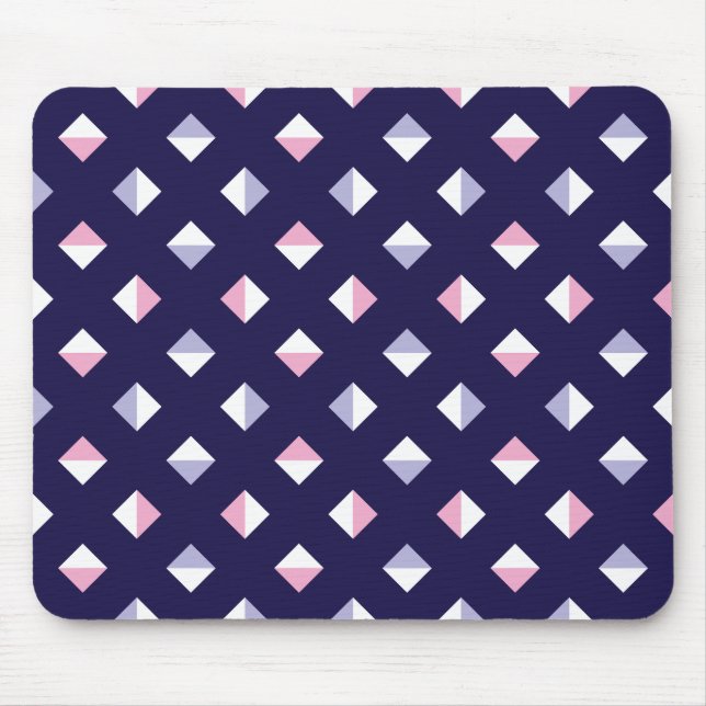 Colourful Gem Seamless Pattern Mouse Pad (Front)