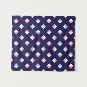 Colourful Gem Seamless Pattern Tapestry