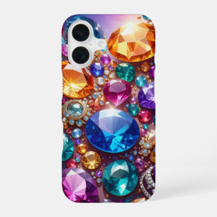 Colourful Gems & Jewels iPhone / iPad case