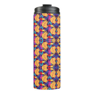 Colourful genetic pattern thermal tumbler