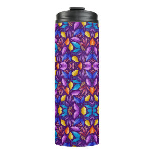 Colourful genetic pattern thermal tumbler