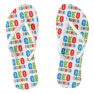 Colourful Geocacher Arrows Thongs