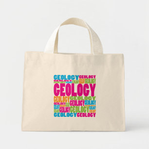 Colourful Geology Mini Tote Bag