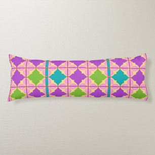 🌈 Colourful Geometric Abstract Modern Decor Body Cushion