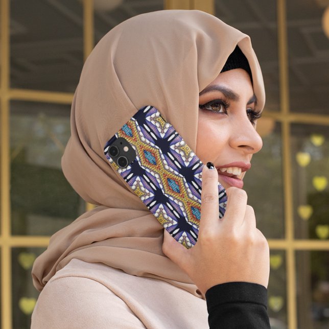 Colourful Geometric Abstract Pattern  Case-Mate iPhone Case (Creator Uploaded)