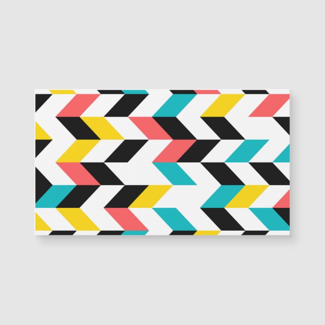 Colourful, geometric, cool, unique, trendy graphic (Front)