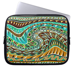 Colourful Geometric Design Laptop Sleeve