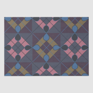 Colourful Geometric Diamond Tissue Paper