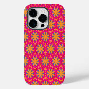 Colourful Geometric Flower Design Case-Mate iPhone 14 Pro Case