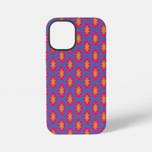 Colourful Geometric Flower Design iPhone 12 Mini Case