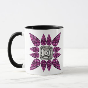 Colourful Geometric Forms Mug