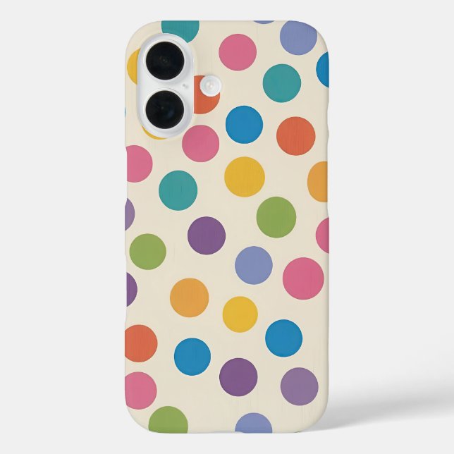 Colourful Geometric Hexagon Case-Mate iPhone Case (Back)