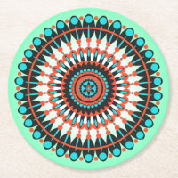 Colourful Geometric Mandala Art-46456