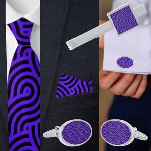 Colourful Geometric Pattern Tie