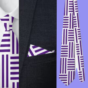 Colourful Geometric Pattern          Tie