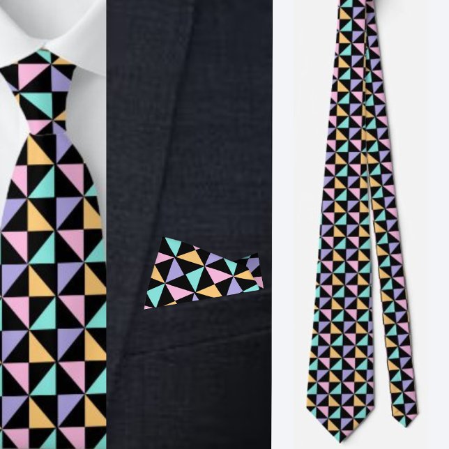 Colourful Geometric Pattern           Tie (Creator Uploaded)