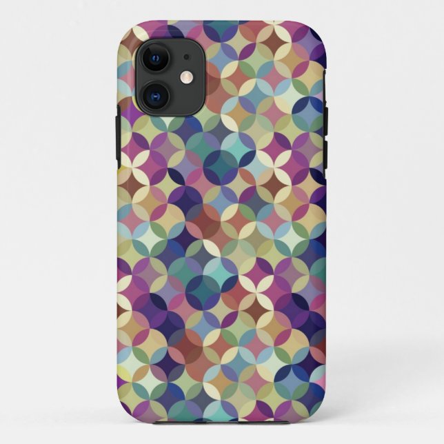 Colourful Geometric Seamless Pattern Case-Mate iPhone Case (Back)