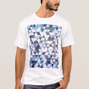 Colourful geometric triangular mosaic: abstract ba T-Shirt