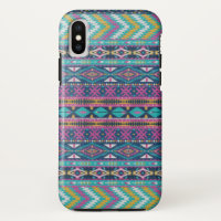 Colourful Geometric Tribal Pattern
