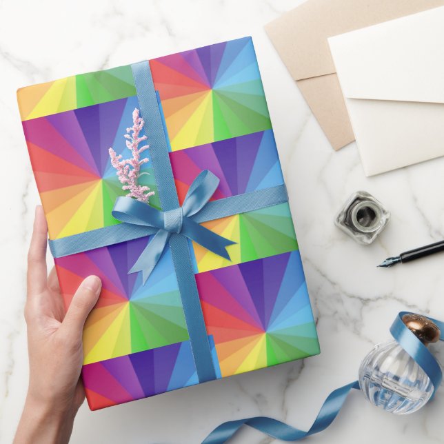Colourful Geometric  Wrapping Paper (Gifting)