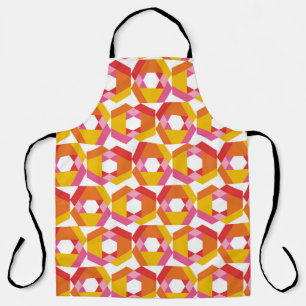 Colourful Geometry minimalistic artwork seamless p Apron