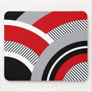 Colourful geometry mouse pad