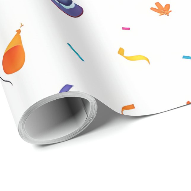 Colourful Gift Wrapping Paper (Roll Corner)