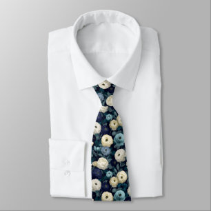 Colourful Gifts For Guys Ranunculus Floral Tie
