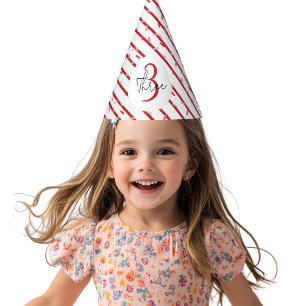 Colourful Gingerbread House Birthday Party Hat