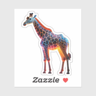Colourful Giraffe