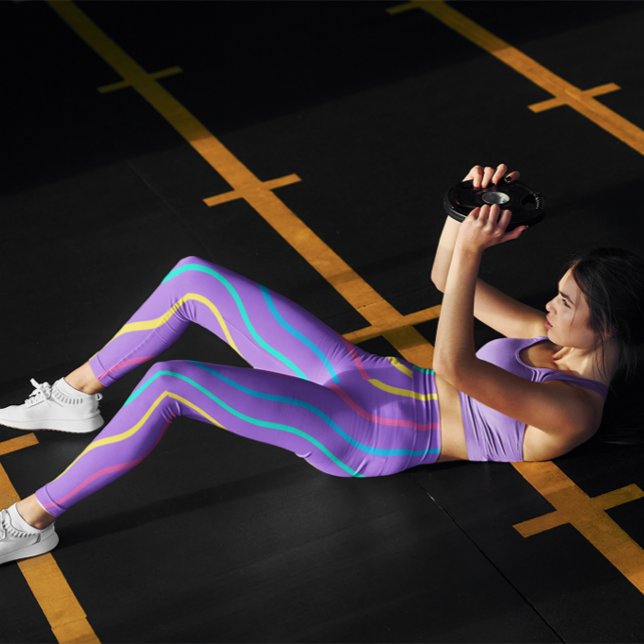 Colourful Girl Green Chequered Workout Women Leggi Leggings (Creator Uploaded)