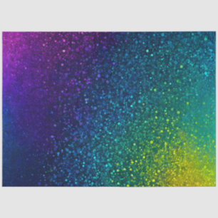 Colourful Glitter Art Tissue Paper
