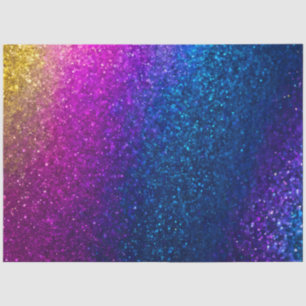 Colourful Glitter Art Tissue Paper