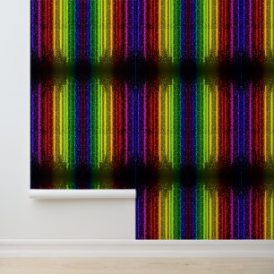 Colourful Glitter Sparkly Lights Wallpaper