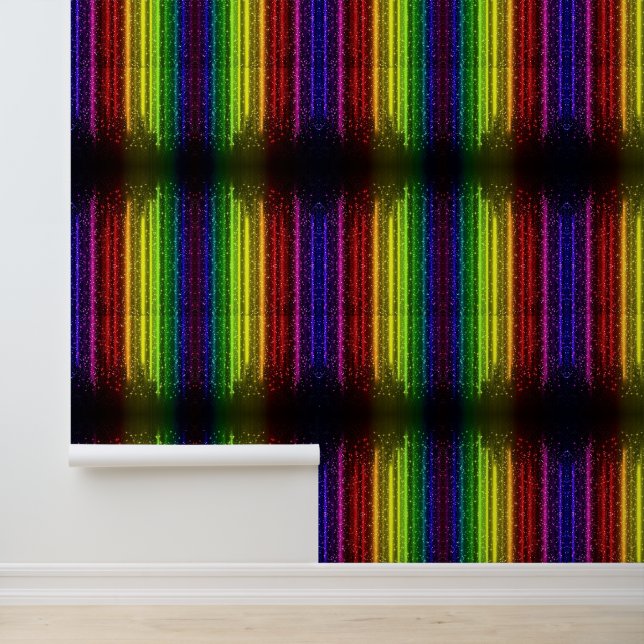 Colourful Glitter Sparkly Lights Wallpaper (Application)