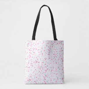 Colourful glitter Throw Pillow Tote Bag