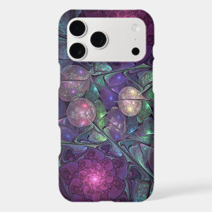 Colourful Glittering Modern Abstract Fractal Art