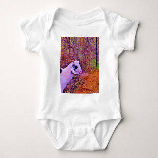 Colourful Goats Baby Bodysuit